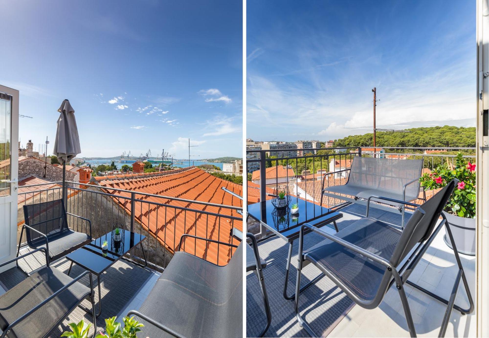 Pula Bay View Apartment Exterior foto